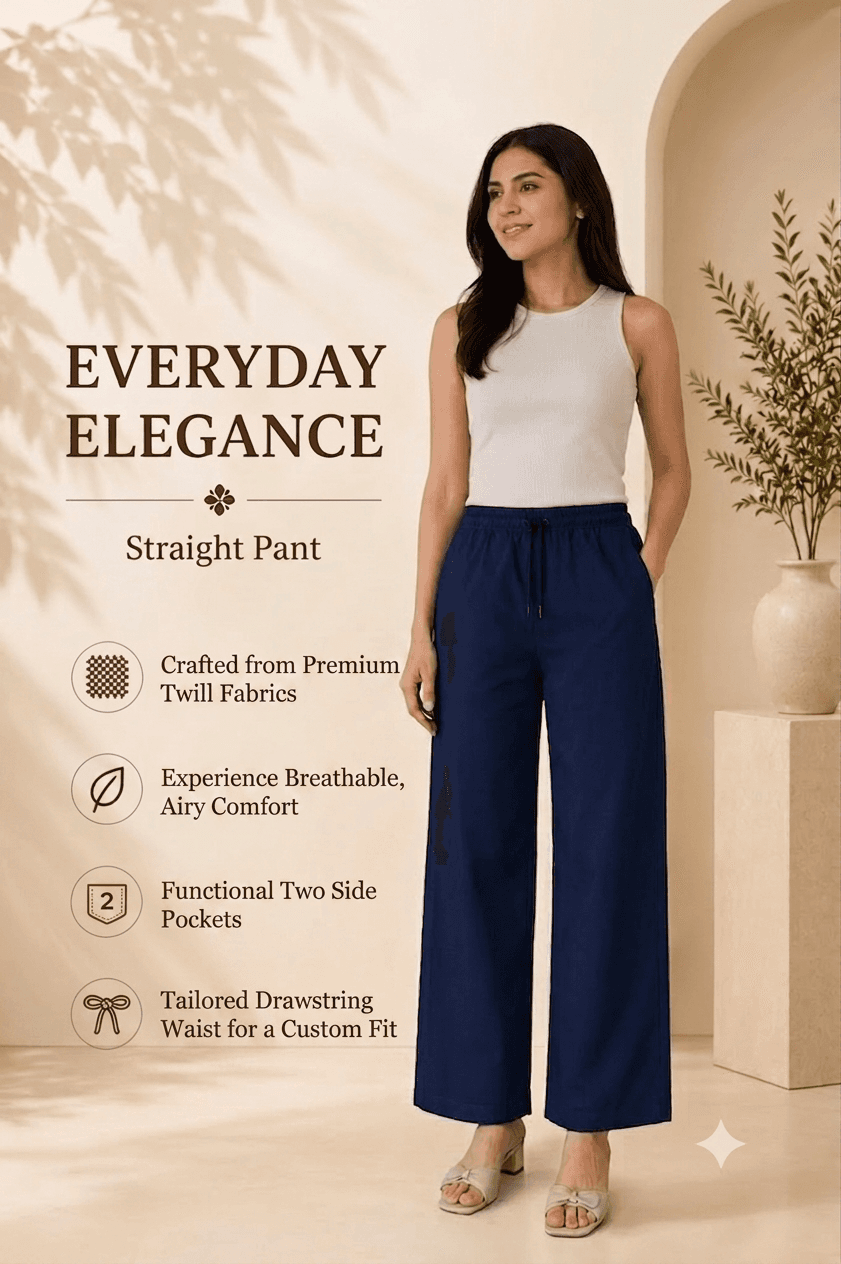 Straight Pant